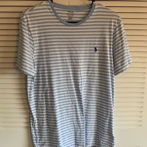 MENS M Polo Ralph Lauren striped tee